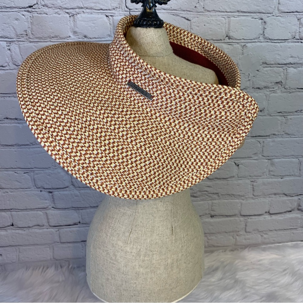 O’Neill Belize Orange and Natural Sun Hat